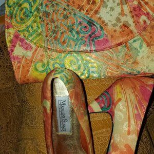 RARE Vtg Madeline Stuart Heels w Shoulder Bag NEW